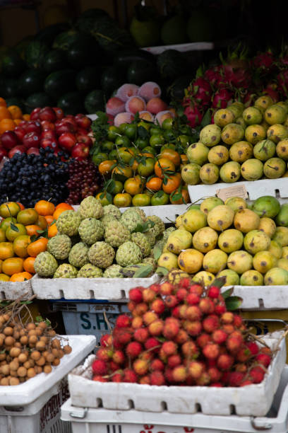 istock Stall full of fresh fruits 990821416
