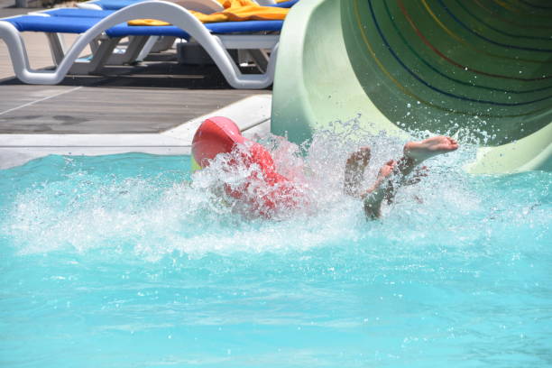 istock Children in water slides 990836050