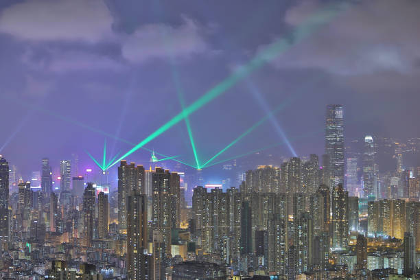 istock HK skyline at night , a symphony of the lights 990844130