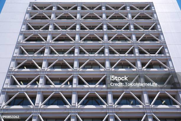 Seismic Reinforcement Or Adhoc Addition Of Structural Support Stock Photo - Download Image Now