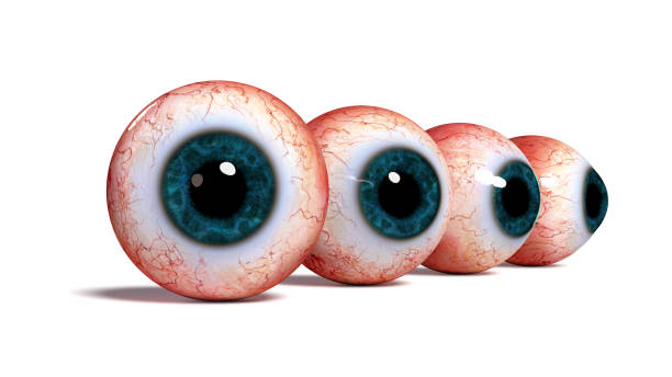 istock group of realistic human eyeballs with blue iris, isolated with shadow on white background (3d illustration) 990856288