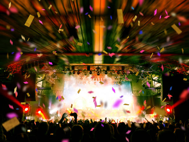 istock Concert crowd excitement 990869436