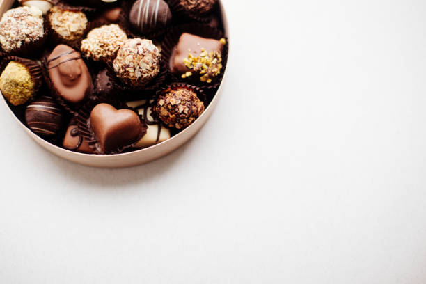 istock Box of chocolate candy. 990869668