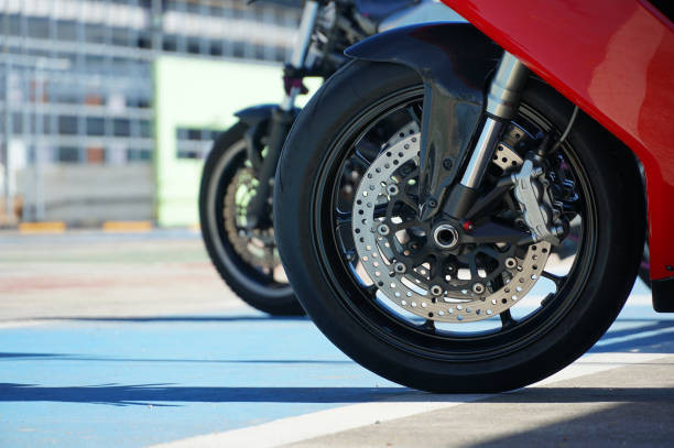 istock Close up motorbike 990885240