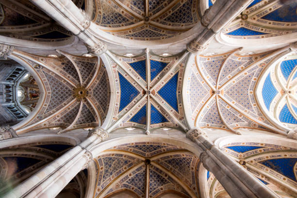 istock Ceiling of the Certosa di Pavia 990892418