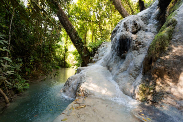 istock Paradise Sticky Waterfall in Thailand 990897028