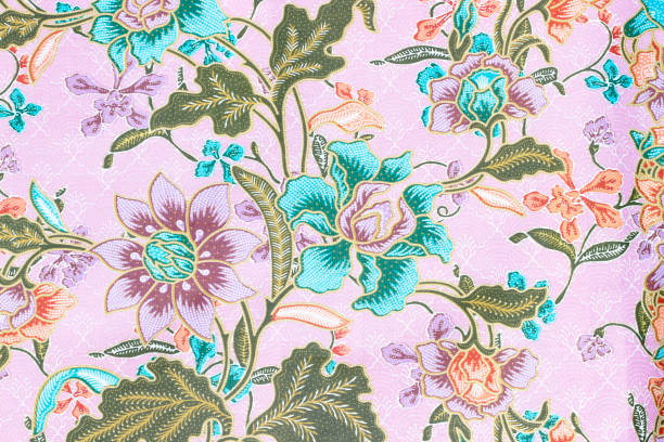 istock vintage style of tapestry flowers fabric pattern background 990906316