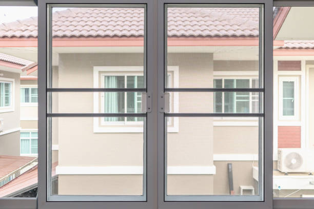 istock mosquito net wire screen on house window protection against insect 990936818