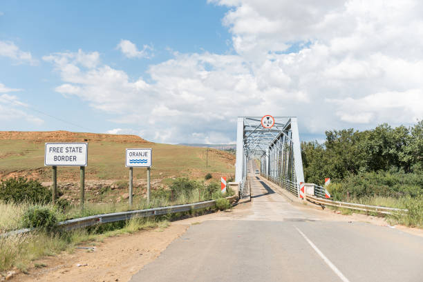 istock Bridge over the Orange River between Sterkspruit and Zastron 990937784