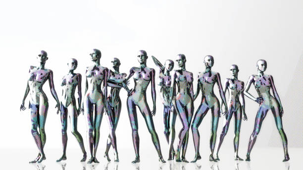 istock Digital 3D Illustration of Manikins 990945468