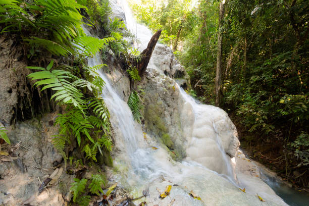 istock Paradise Sticky Waterfall in Thailand 990957722