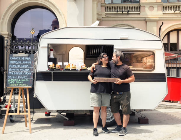istock food truck hamburger 990958150