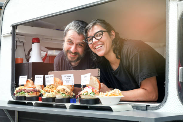 istock food truck hamburger 990960610
