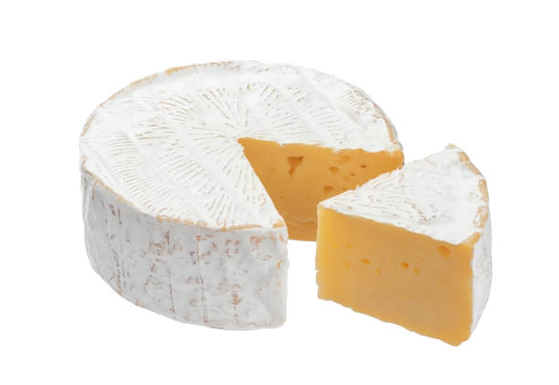 istock Camembert cheese isolated on white background with clipping path 991001532