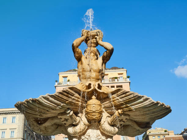 istock Triton Fountain Piazza Barberini Rome Italy 991006010