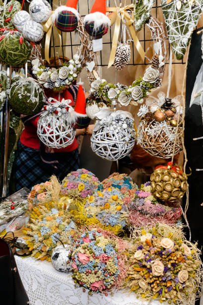 istock Set of Christmas handmade decorations 991013584