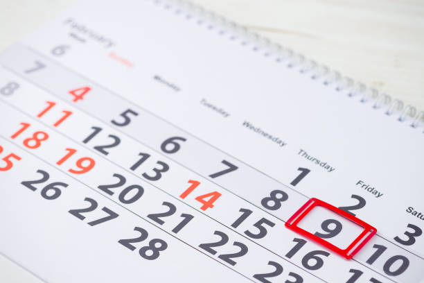 istock Dentists Day. February 9 mark on the calendar 991030280