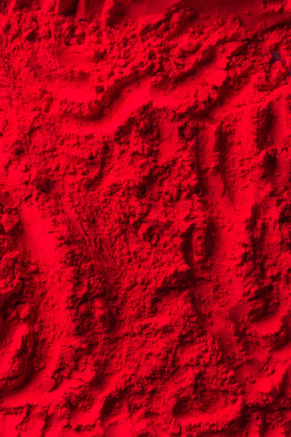 istock top view of red powder surface 991056508