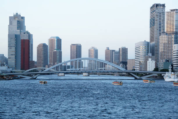 istock Town in Tokyo at dusk 991067374