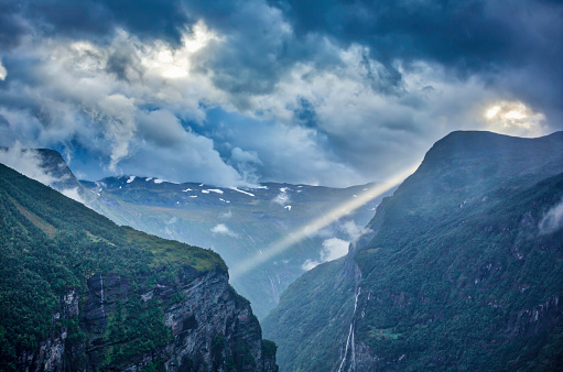 istock fjord in the clouds (HDRi) 991073052