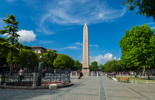 Obelisk square, Sultanahmet in Istanbul - Turkey