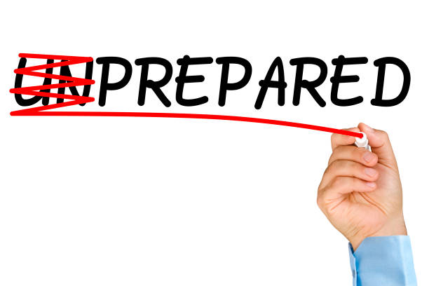 istock Businessman hand turns unprepared text into prepared 991089778