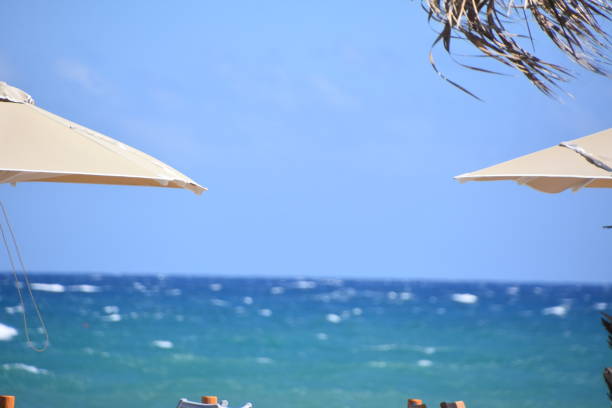 istock parasol IN A pastoral beach 991100178