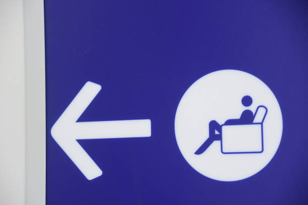istock Directional signs at airport 991112396