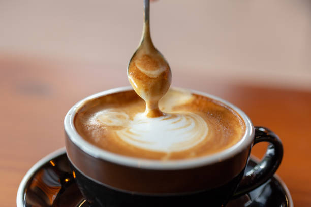 istock Backgrounds of Latte coffee. 991118366