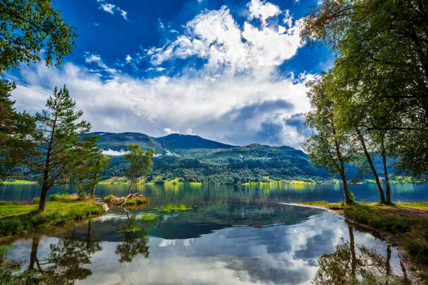 istock mountain lake landscape (HDRi) 991118824