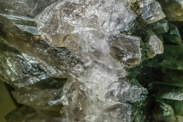 istock stone texture mineral fuurite in quartz 991120548