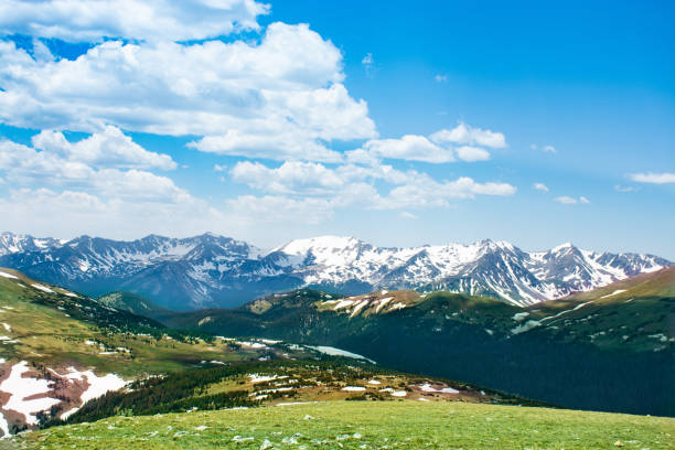 Colorado mountains summer scenery.