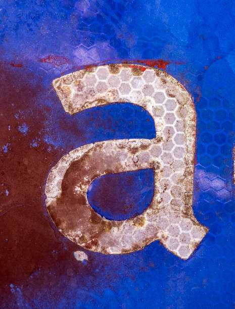 istock Written Wording in Distressed State Typography Found Letter A 991143946