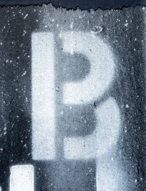 istock Written Wording in Distressed State Typography Found Letter B 991149828