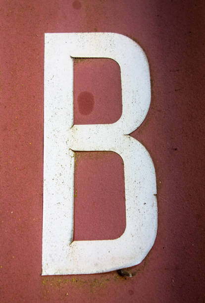 istock Written Wording in Distressed State Typography Found Letter B 991150062