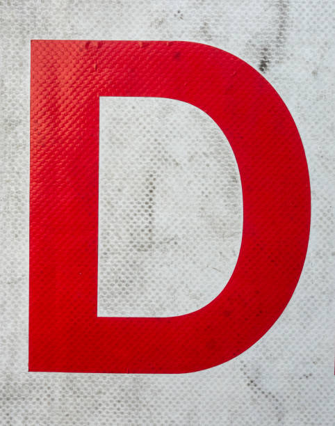 istock Written Wording in Distressed State Typography Found Letter D 991155668