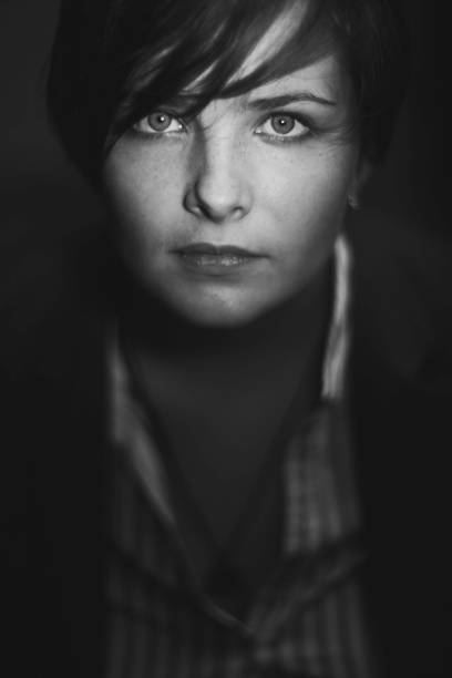 istock black-and-white portrait depth of field 991160724