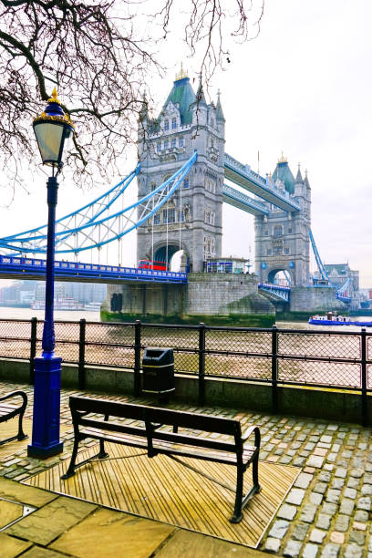 istock Tower Bridge along with River Thames on a sunny day in London. 991200070