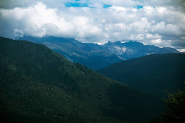 istock Blue Caucasus mountains in Russia 991200128