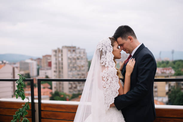 istock Married couple in a romantic place 991205746