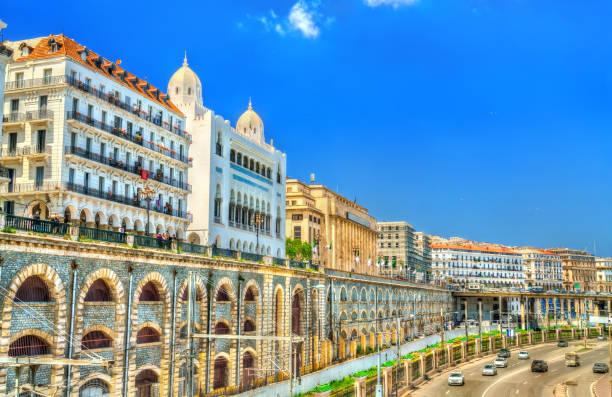 istock Seaside boulevard in Algiers, the capital of Algeria 991205794
