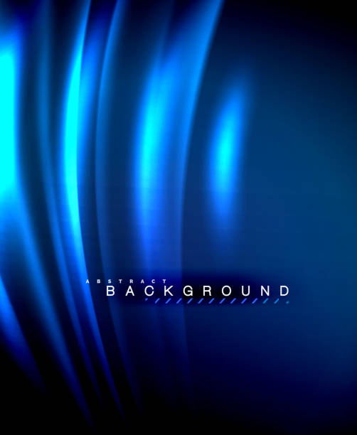 istock Neon glowing techno lines, hi-tech futuristic abstract background template with square shapes 991216028