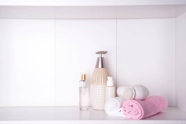 istock Spa and wellness setting with towels. Dayspa nature products 991264262