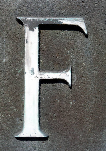 istock Written Wording in Distressed State Typography Found Letter F 991282530