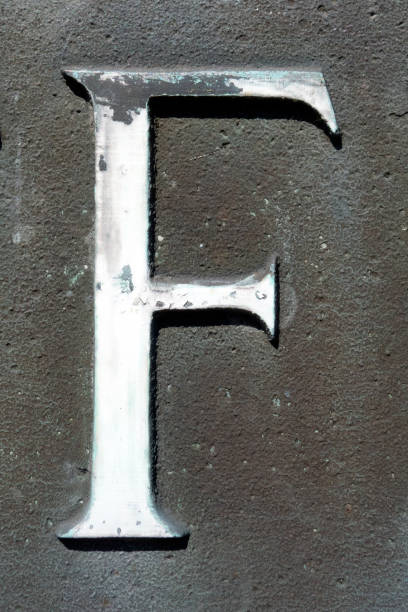 istock Written Wording in Distressed State Typography Found Letter F 991282544