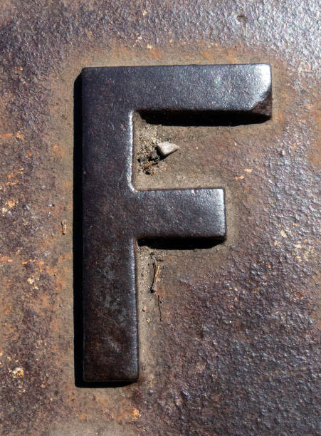 istock Written Wording in Distressed State Typography Found Letter F 991282954