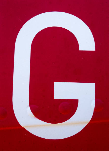 istock Written Wording in Distressed State Typography Found Letter G 991299166