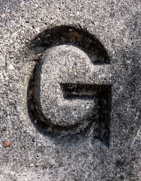istock Written Wording in Distressed State Typography Found Letter G 991308352