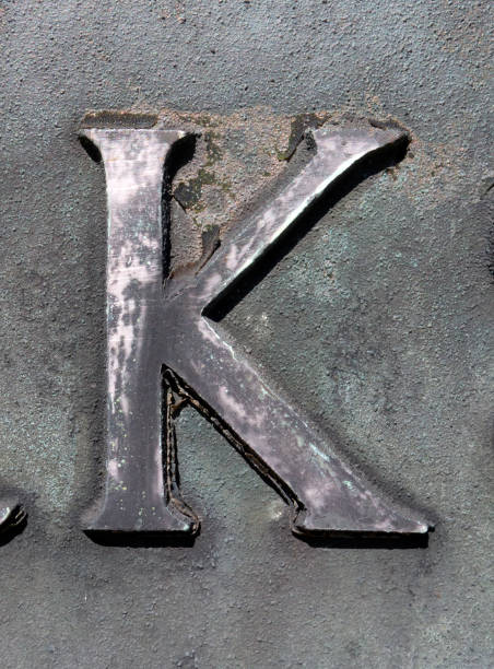istock Written Wording in Distressed State Typography Found Letter K 991322010
