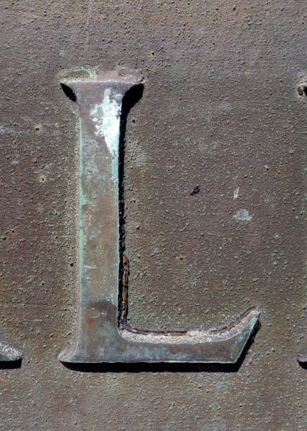 istock Written Wording in Distressed State Typography Found Letter L 991324478